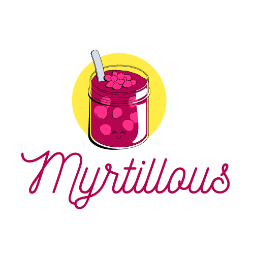 Logo Myrtillous pour créer une marque